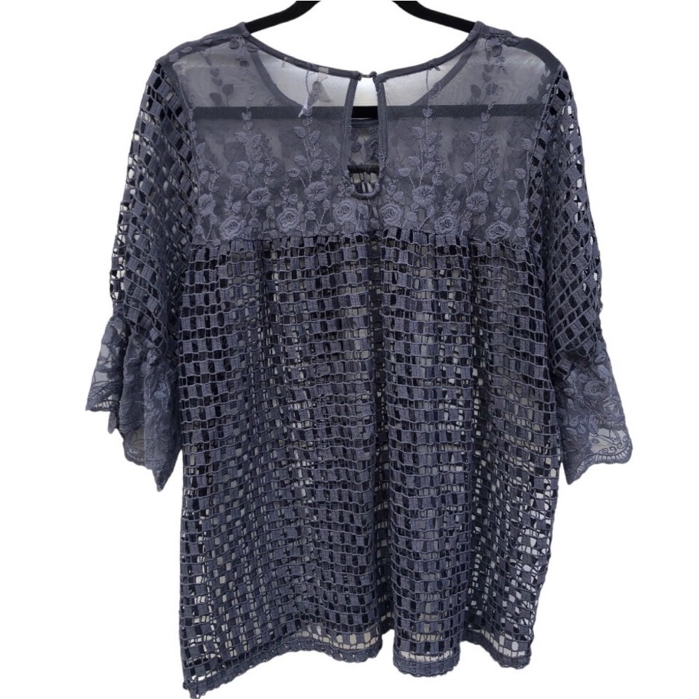 Est 1946 cut out Cottagecore top 18W 20W 2X